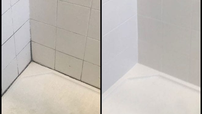 Shower Grout Clean Shipshape Services, How To Seal Shower Floor Tile Grout